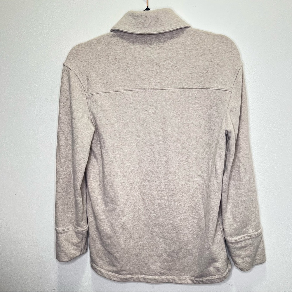 VINCE Womens oversized soft shirt tan jacket shacket size XS - Picture 9 of 13